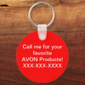 PORTE-CLÉS PORTE - CLÉ AVON (Recto)