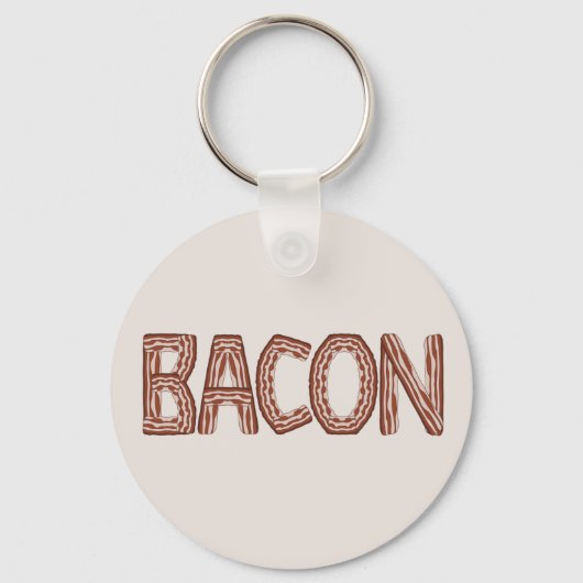 Porte-clés Porte - clé Bacon (Recto)