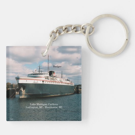 Porte-clés Porte - clé Badger (Dos)