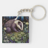 Porte-clés Porte - clé Badger de minuit (Dos)