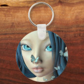 Porte-clés Porte - clé Baisers papillon (Recto)