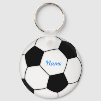 Porte-clés PORTE - CLÉ BALL SOCCER avec nom personnalisé