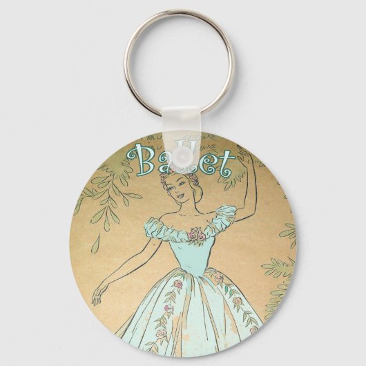 Porte-clés Porte - clé Ballerina (Recto)