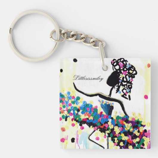 Porte-clés Porte - clé Ballerina (Devant)
