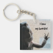 Porte-clés Porte - clé barbu adorable d'image de dragon (Devant)