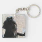 Porte-clés Porte - clé barbu adorable d'image de dragon (Dos)