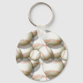 Porte-clés porte - clé baseballs (Recto)
