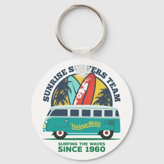 Porte-clés Porte Clé Basique Surf (Recto)