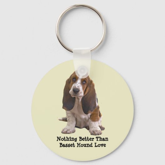 Porte-clés Porte - clé Basset Hound (Recto)