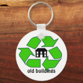 Porte-clés Porte - clé - Bâtiments de recyclage (Recto)