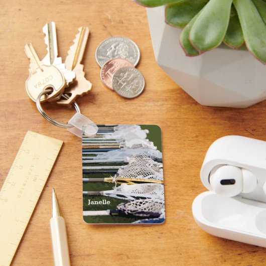 Porte-clés Porte - clé bâtonnets de crosse aquarelle (Bureau)