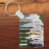 Porte-clés Porte - clé bâtonnets de crosse aquarelle (Recto)