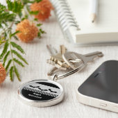 Porte-clés Porte - clé Batty Premium, gris clair (Côté)