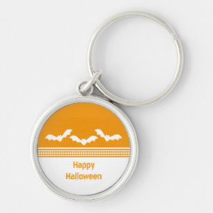 Porte-clés Porte - clé Batty Premium, orange et blanc