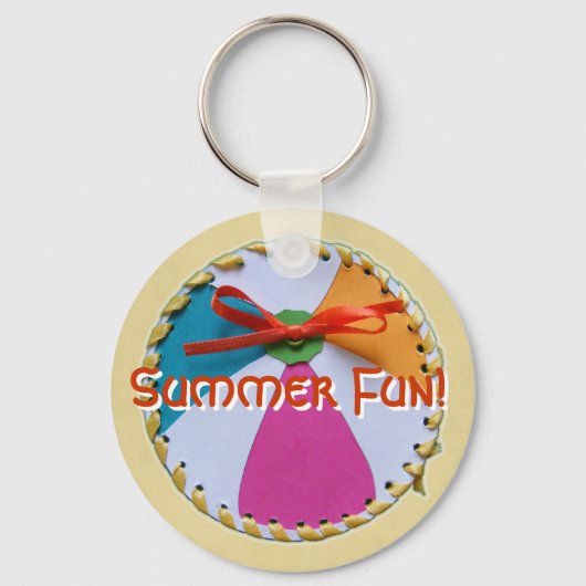 Porte-clés Porte - clé Beach Ball (Recto)