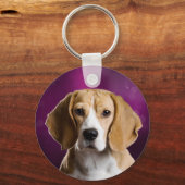 Porte-clés porte - clé beagle (Recto)