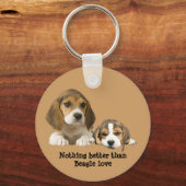 Porte-clés Porte - clé beagle Buddies (Recto)
