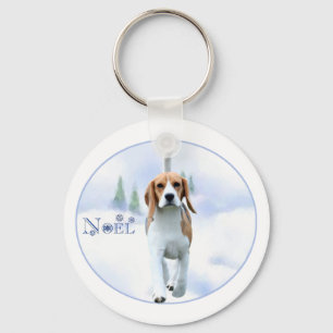 Porte-clés Porte - clé Beagle Noel