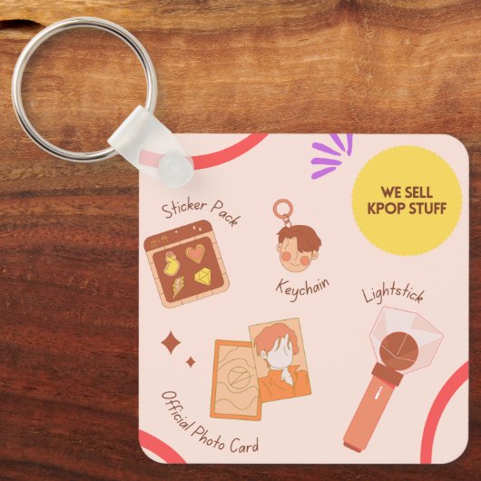 Porte-clés porte - clé "Beauté" (Recto)