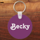 Porte-clés Porte - clé Becky (Recto)