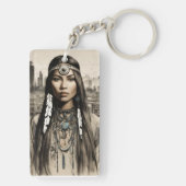 Porte-clés Porte - clé belle clé Disgn (Dos)