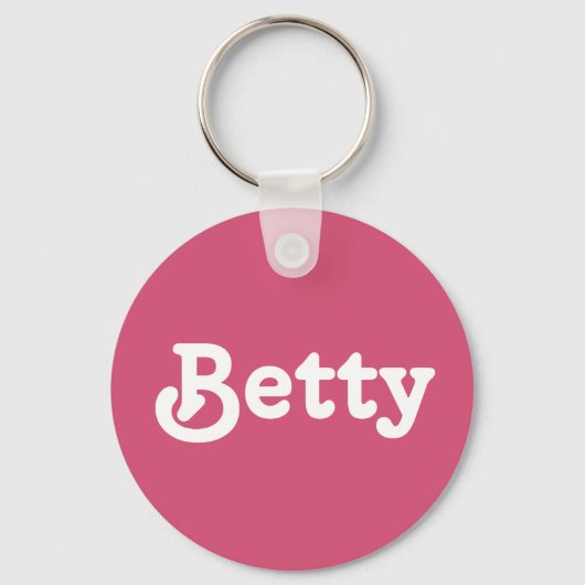Porte-clés Porte - clé Betty (Recto)