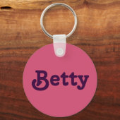 Porte-clés Porte - clé Betty (Recto)