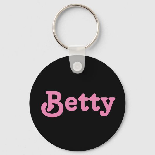 Porte-clés Porte - clé Betty (Recto)