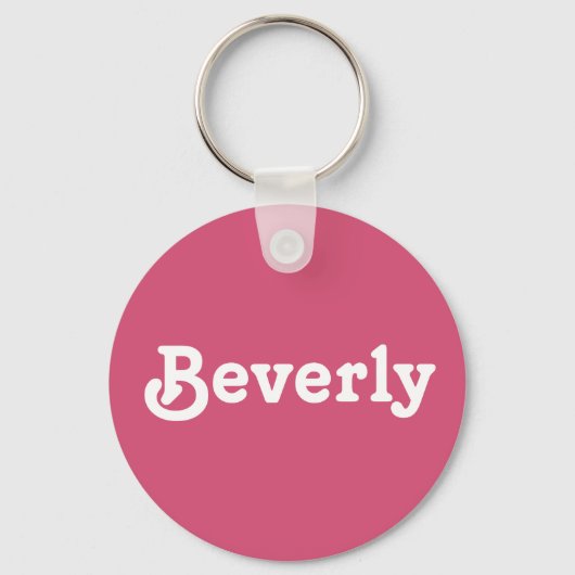 Porte-clés Porte - clé Beverly (Recto)