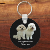 Porte-clés Porte - clé Bichon Buddies (Recto)