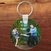 Porte-clés Porte - clé - Bienvenue sur notre planète (Recto)