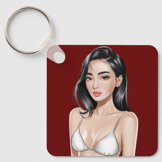 Porte-clés Porte - clé Bikini Babe (Recto)