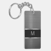 Porte-clés Porte - clé bilatéral du monogramme des hommes (Devant gauche)