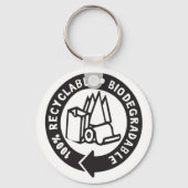 Porte-clés Porte - clé biodégradable (Recto)