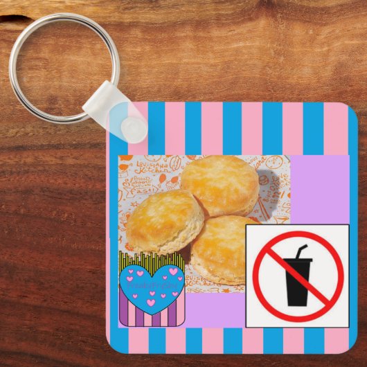 Porte-clés Porte - clé Biscuit (Recto)