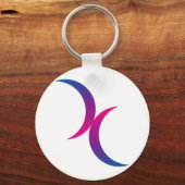 Porte-clés porte - clé bisexuel (Recto)