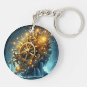 Porte-clés Porte - clé BitCap BitCoin (Dos)