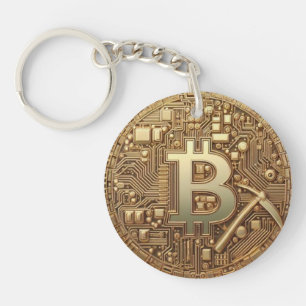 Porte-clés Porte - clé BitCap BitCoin