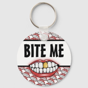 Porte-clés Porte - clé Bite Me