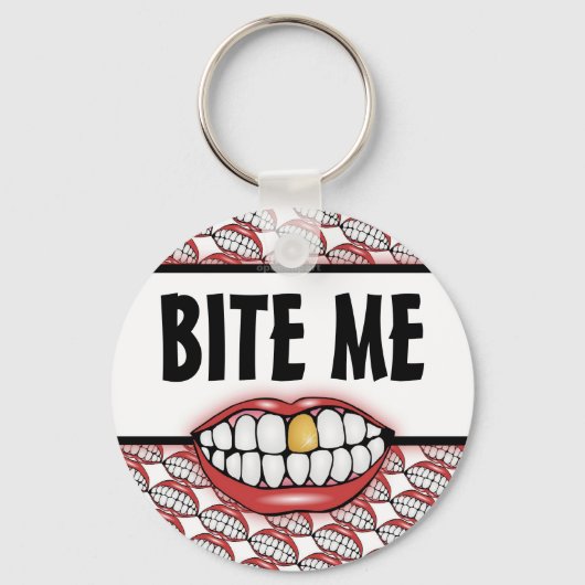 Porte-clés Porte - clé Bite Me (Recto)