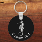 Porte-clés Porte - clé blanc Seahorse (Recto)