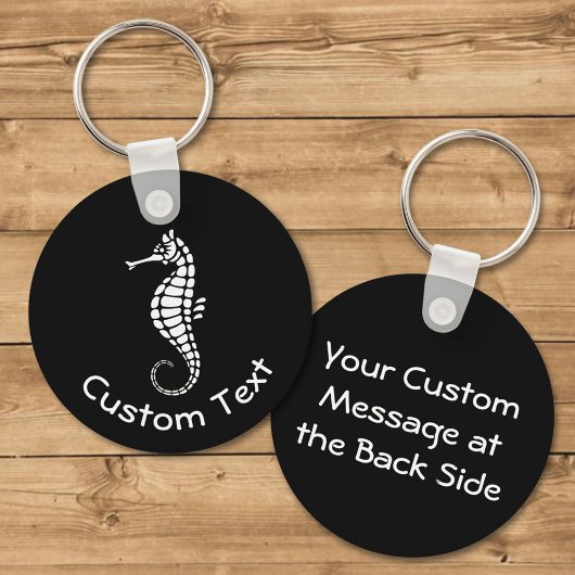 Porte-clés Porte - clé blanc Seahorse