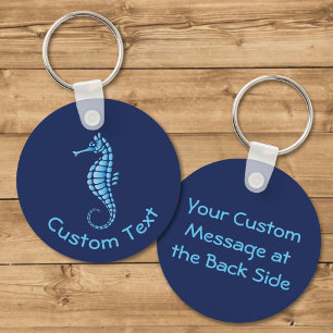 Porte-clés Porte - clé bleu Seahorse