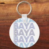 Porte-clés Porte - clé Blue Baya (Recto)