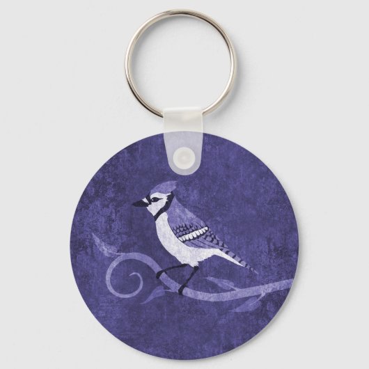 Porte-clés Porte - clé Blue Jay (Recto)