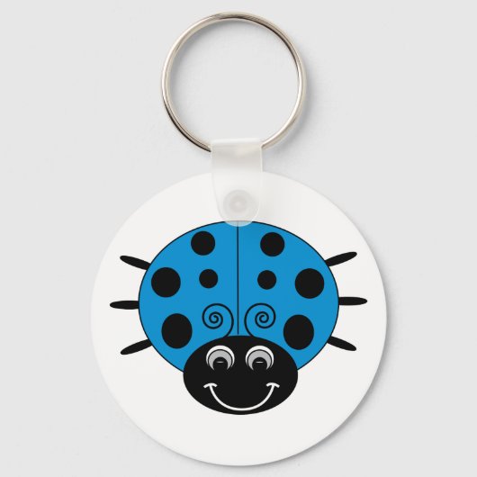 Porte-clés Porte - clé Blue Ladybug (Recto)