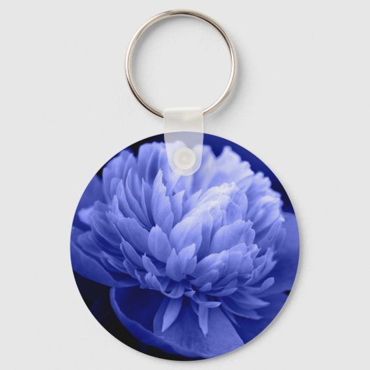 Porte-clés Porte - clé Blue Peony (Recto)