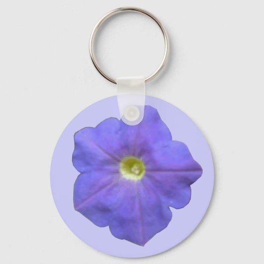 Porte-clés Porte - clé Blue Petunia (Recto)