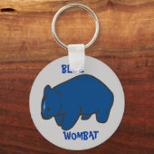 Porte-clés Porte - clé Blue Wombat (Recto)