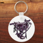 Porte-clés Porte - clé BMX (violet) (Recto)